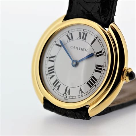 vintage cartier watch for sale|previously owned cartier watches.